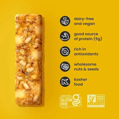 Orchard Bars Non-GMO Fruit & Nut Bars, Pineapple Coconut Macadamia, 1.4 Oz, Pack of 12 - Product Image