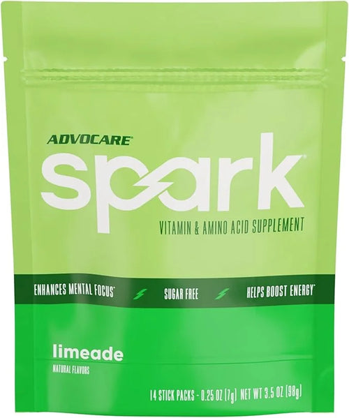 AdvoCare Spark Vitamin & Amino Acid Supplement - Focus & Energy Drink Powder Mix with Vitamin A, B-6, C & E - Also Include...