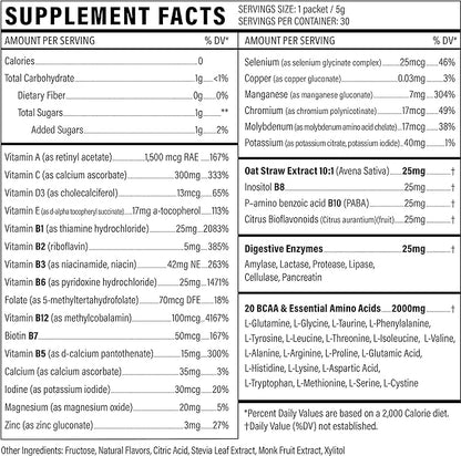 Liquid Multivitamin Drink Mix Vitamin Powder