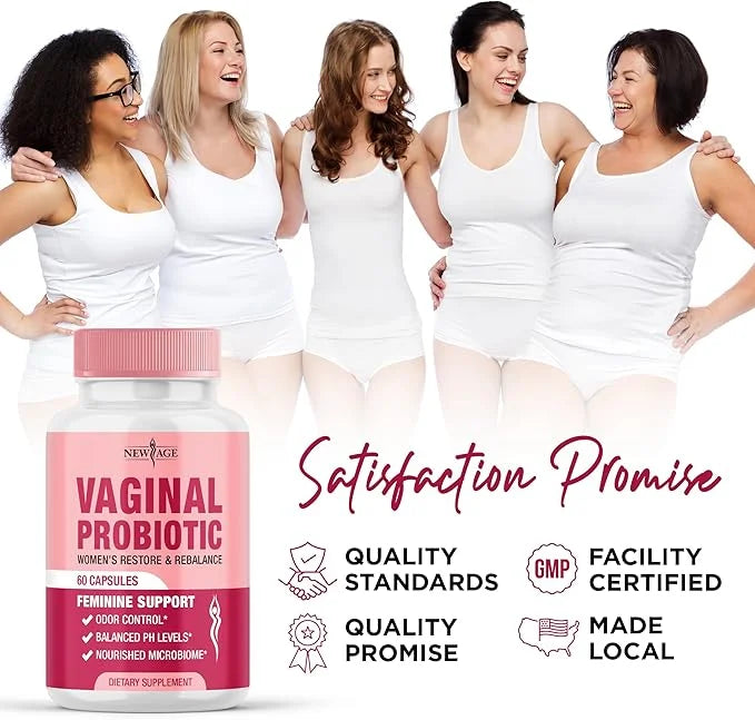 NEW AGE Vaginal Probiotics for Women 180 Capsules