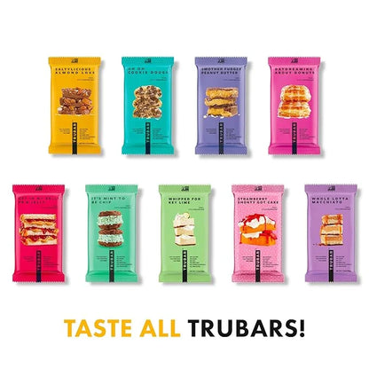 TRUBAR Vegan Protein Bar, Saltylicious Almond Love, Gluten Free, Plant Based, High Fiber, Dairy Free, Low Fat, Non GMO, No...