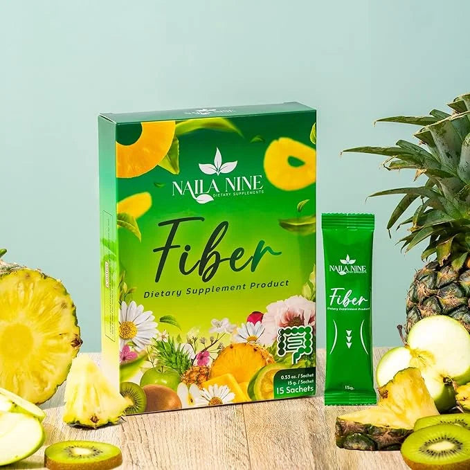 Prebiotic Fiber Supplement Powder Apple and 15 Sachets
