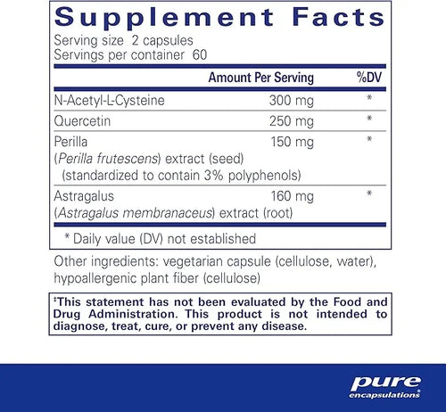 Pure Encapsulations Th2 Modulator Th2 Immune Th1/Th2 Balance* 120 Capsules
