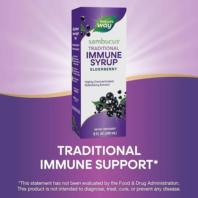 Nature’s Way Sambucus Elderberry Traditional Immune 8 Fl