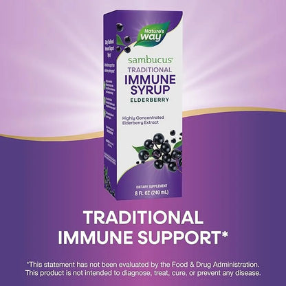Nature’s Way Sambucus Elderberry Traditional Immune 8 Fl