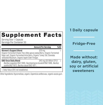Probiotics for Women by Ancient Nutrition, 30ct, Digestive 25 Billion