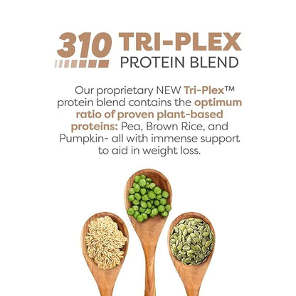 310 Nutrition All-In-One Meal Replacement Shake - Fiber-Rich Vegan Superfood Blend with Natural Sweeteners - Low Carb, Ket...
