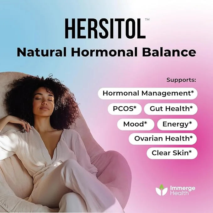 Hormone Balance for Women, PCOS, Ovarian Support, Fertility, Menstrual Cycle | Myo-Inositol & D-Chiro Inositol Supplement ...