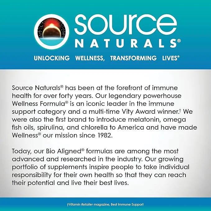 Source Naturals Wellness ImmuneSmart 180 Capsules