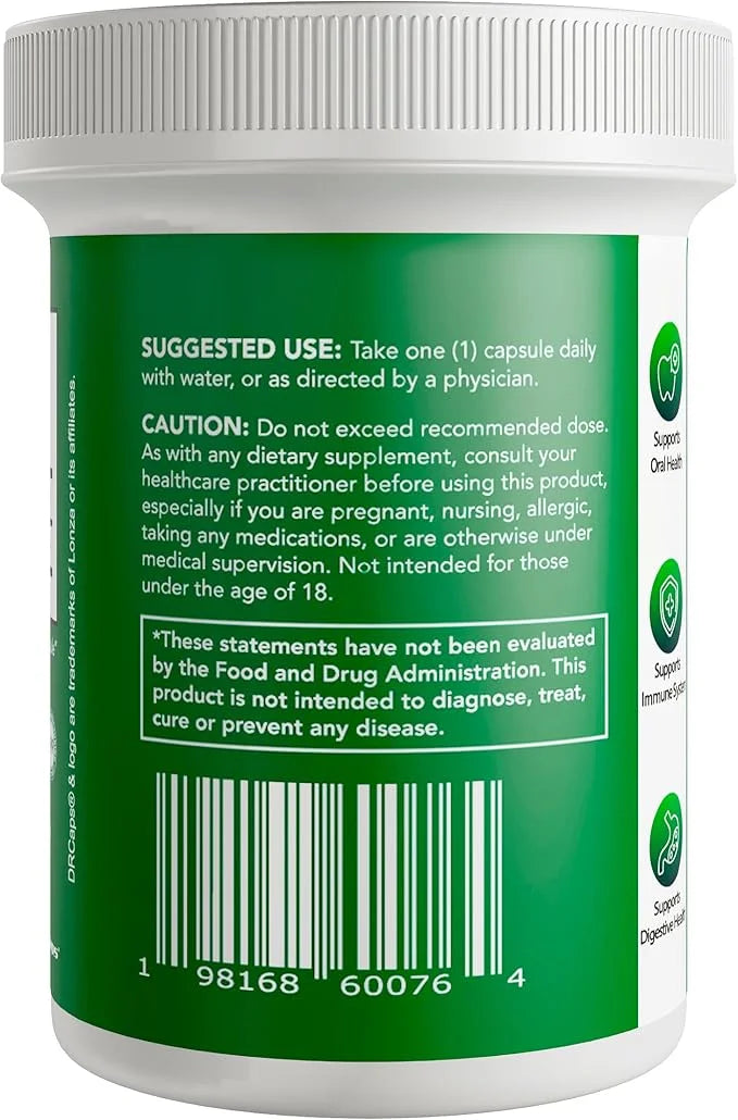 Bionexus™ Lactobacillus Salivarius Dietary Supplement – 60-Count, 30 Billlion CFU Oral Probiotics Support, Oral and Digest...