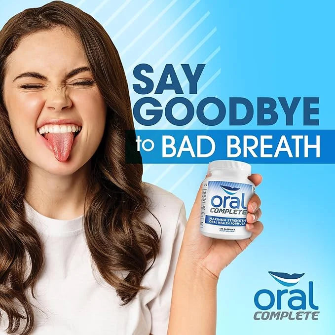 Oral Complete 11-in-1 Dental Probiotics, Bad Breath Treatment Halitosis Tonsil Stone with Non-GMO with BLIS K12, Ashwagand...