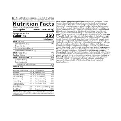Garden of Life Vegan Protein Powder 14 Servings