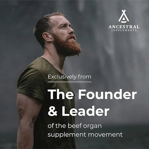 Ancestral Supplements Grass Fed Beef Living Collagen Nutritional Powder Supplement, 3000mg, Promotes Healthier, Younger Lo...