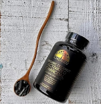 Activated Coconut Charcoal Capsules- Supports Health - Vegan, Organic, Non-GMO, No Additives - X-Large Bottle 210 Count - ...