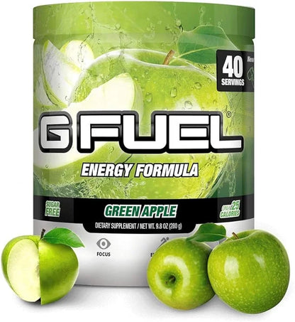 G Fuel Watermelon Energy Powder, Sugar Free, Clean Caffeine Focus Supplement, Water Mix, Focus Amino, Vitamin + Antioxidan...