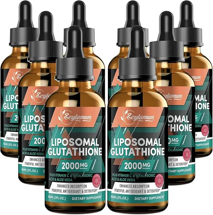 2000MG Liposomal Glutathione Liquid Drops, Enhanced 16.16 OZ