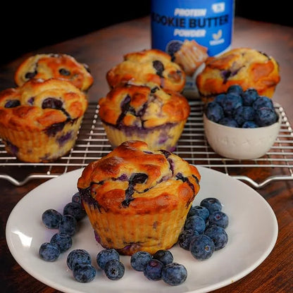 Flexible Dieting Lifestyle Vegan Protein Cookie Butter Powder - Blueberry Pastry | Dairy-Free, Keto-Friendly, Low Carb, Su...