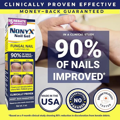 NONYX Fungal Nail Clarifying Gel 90% of 4 oz