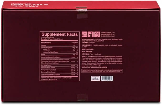 CheongKwanJang [Korean Red Ginseng Women's Balance,