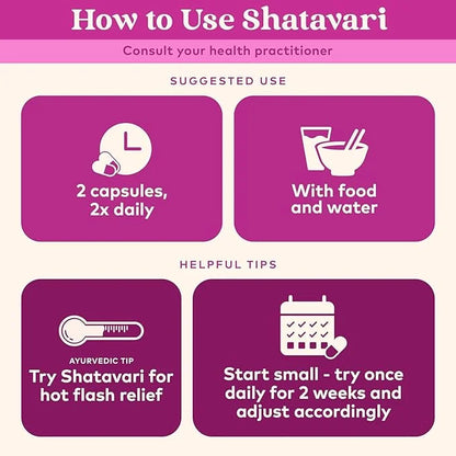 ORGANIC INDIA Shatavari Capsules - Herbal Supplement, Supports Hormonal Balance, Immune System Support, Vegan, Gluten-Free...