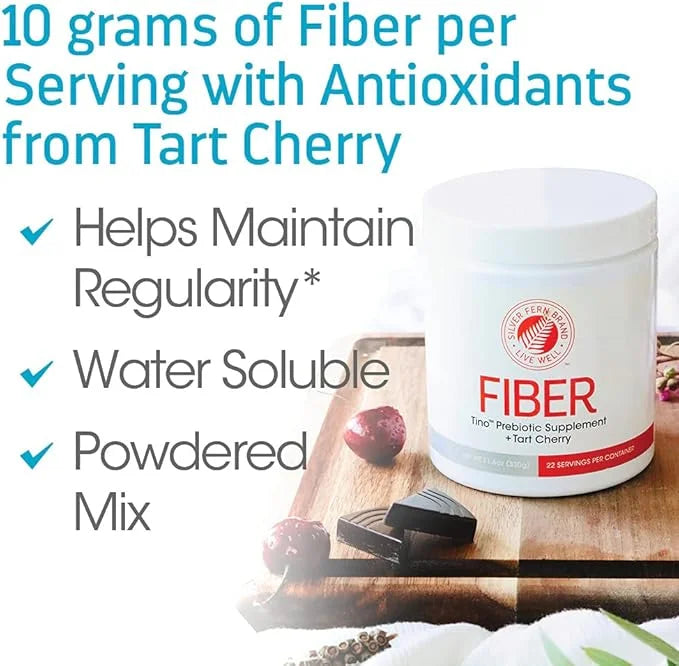 Tino High Fiber Supplement Powder (2 Canisters 15.9 Oz.
