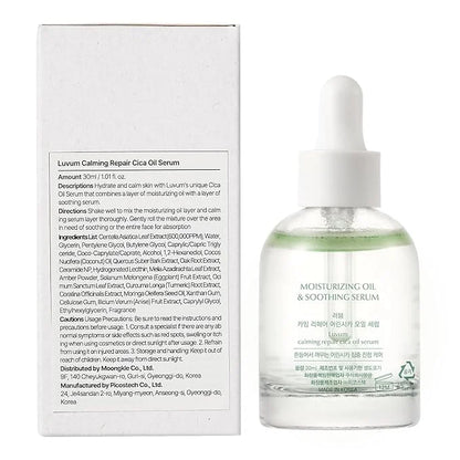 Calming Repair Cica Oil Serum 1.01 fl. oz - Centella Oil Serum - Advanced Centella - Hydrating & Calming - Ideal for Acne-...