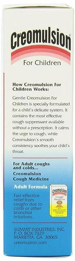 Creomulsion Liquid for Childrens 4 Oz