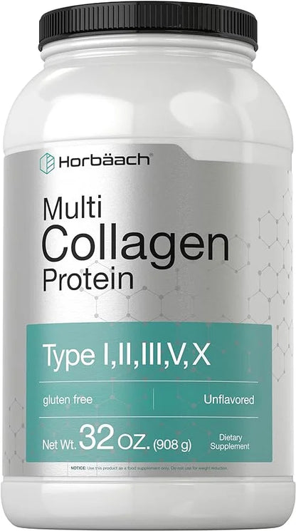 Horbaach Multi Collagen Protein Powder 32 oz