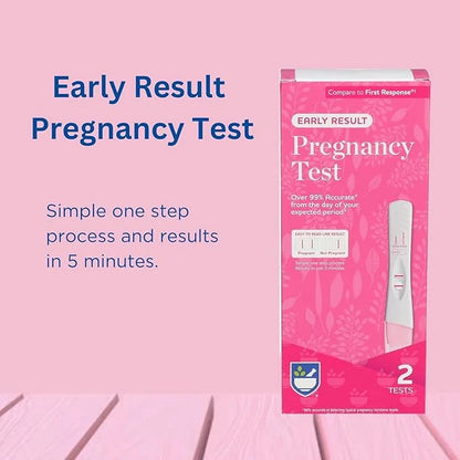 Rite Aid Early Result Pregnancy Test, 2 Count