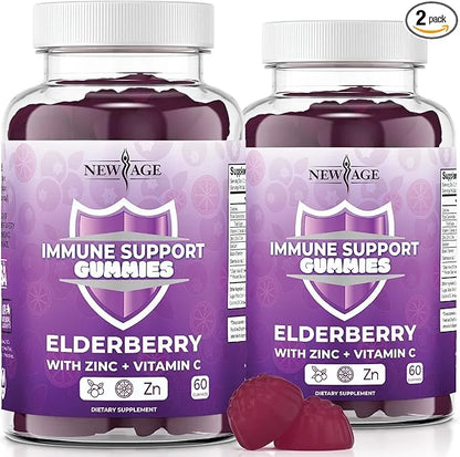 NEW AGE Immune System Support Gummies 120 Gummies)