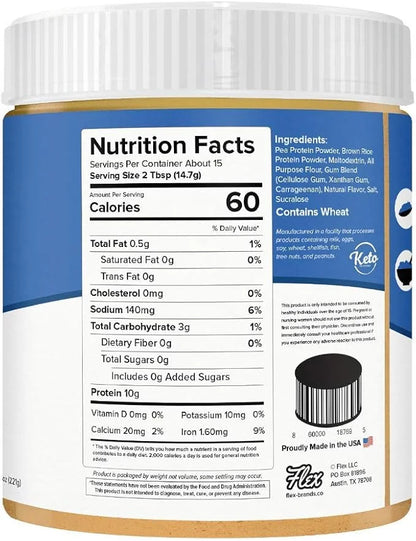 Flexible Dieting Lifestyle Vegan Protein Cookie Butter Powder - Blueberry Pastry | Dairy-Free, Keto-Friendly, Low Carb, Su...