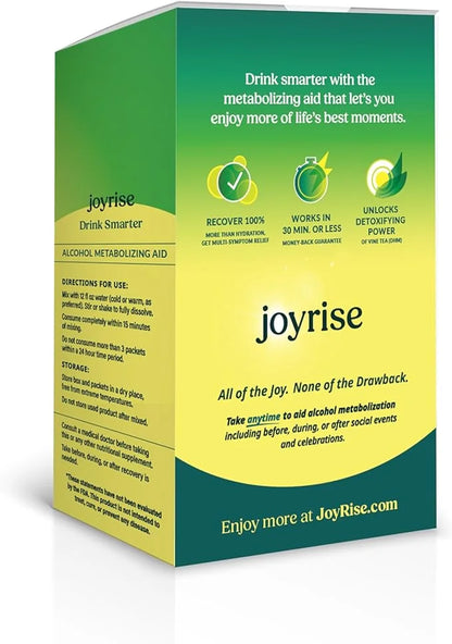 Pre or Post-Drinking Aid (1 Box) (10 Stick Packs) | Powder | (Patented Formula) (Guaranteed to Work in 30min Or Less) - Pr...