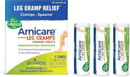 Boiron Arnicare Leg Cramps for Day and Night Relief from Cramping and Stiffness in Feet or Calves - 33 Tablets - Product I...