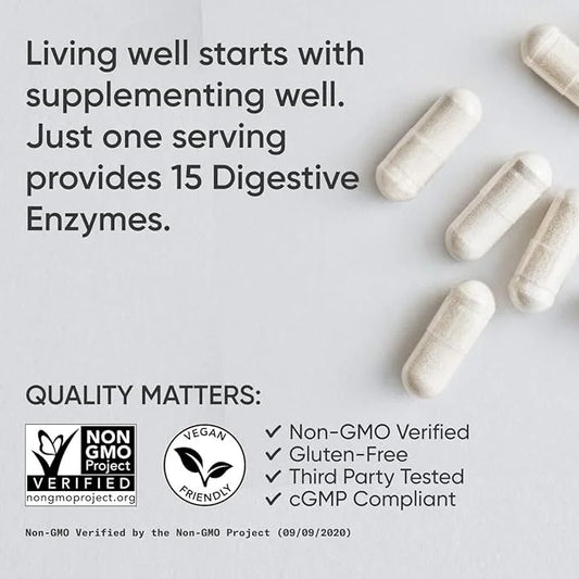 Sports Research Digestive Enzymes with Probiotics (90 Veggie