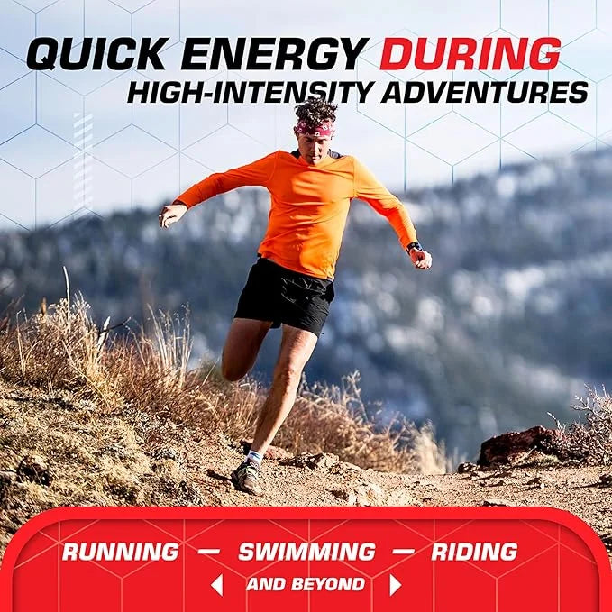 CLIF BLOKS - Strawberry Flavor - Energy Chews - Non-GMO - Plant Based - Fast Fuel for Cycling and Running - Quick Carbohyd...