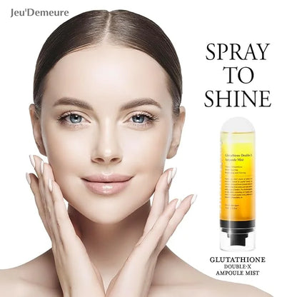 JEU'DEMEURE Glutathione Double-X Ampoule Luminous Dewy 5% Niacinamide, 2.5 fl.oz