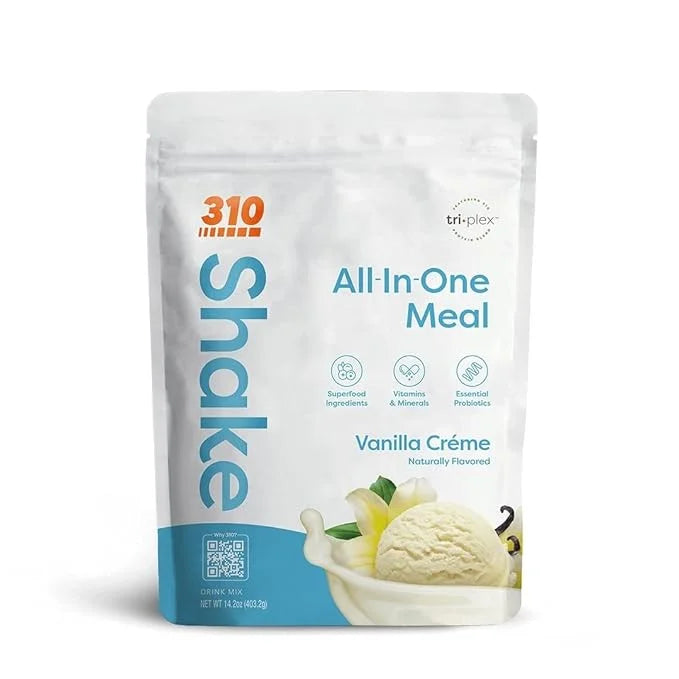 310 Nutrition - All In One Meal Replacement Shake - Superfood Blend with Fiber - Natural Sweeteners - Low Carb Shake, Keto...