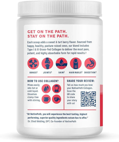 NativePath Collagen Peptides 1 & 3 Collagen. 230g)