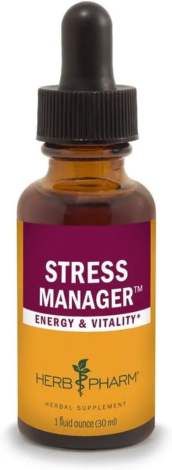 Herb Pharm Stress Manager: Adaptogenic Stress 1 Oz
