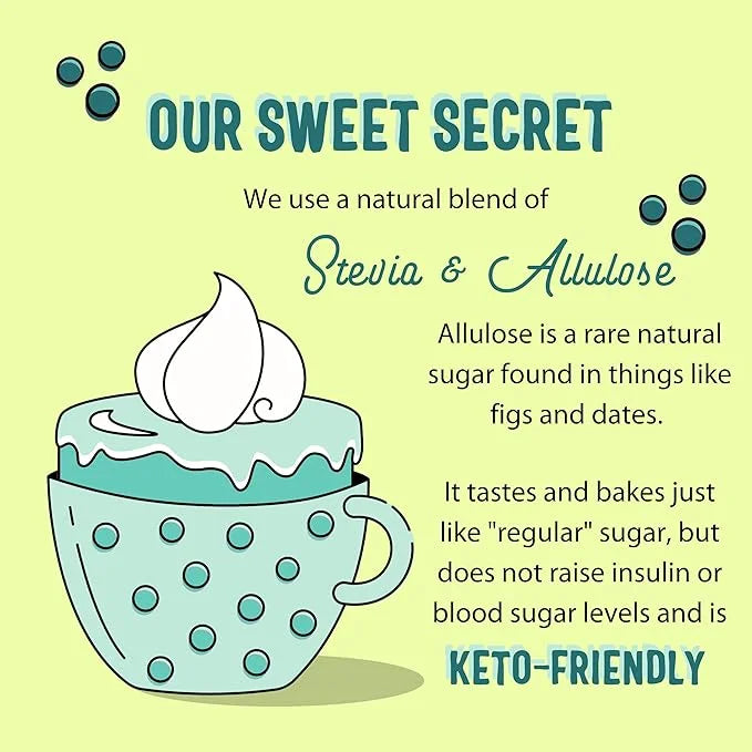 Sweet Logic Keto Baking Mix - Yellow Cake - Gluten-Free - Dairy Free - Diabetic-Friendly - High Protein - Allulose - Stevi...