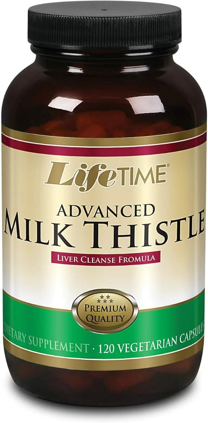 LIFETIME Milk Thistle Blend Liver Cleanse Formula (120 CT)