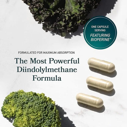 DIM Supplement 400MG Extra Strength | Hormone Balance for Men and Women | Menopause, Acne, Hot Flashes Relief, Prostate Su...