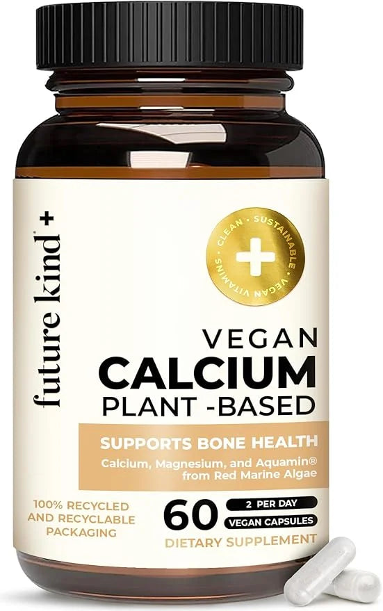 Future Kind Vegan Calcium Supplement (60 Capsules)