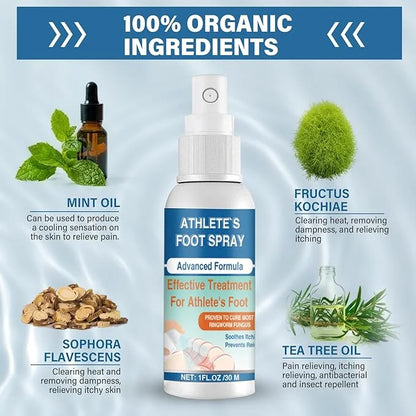 Dijkoo Athletes Foot Treatment Spray, Powerful