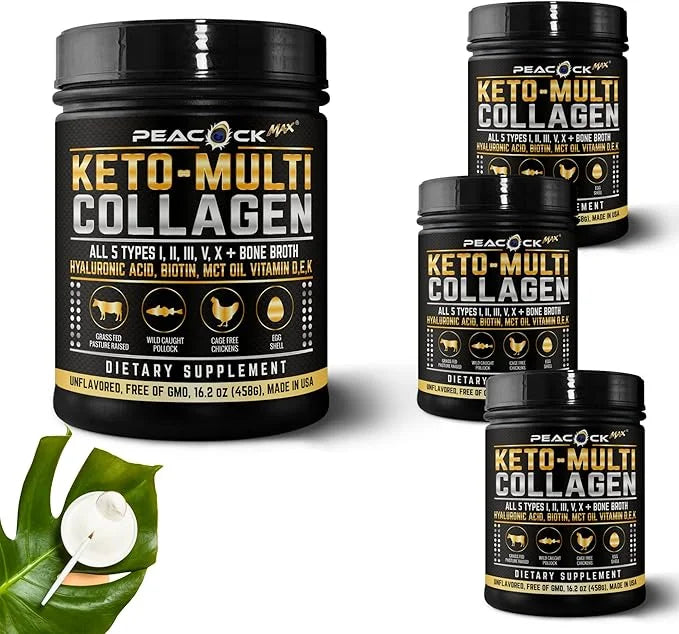 Keto Multi Collagen 5 Types 68.4 oz 4))