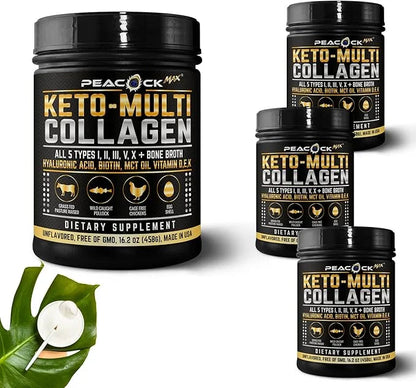 Keto Multi Collagen 5 Types 68.4 oz 4))