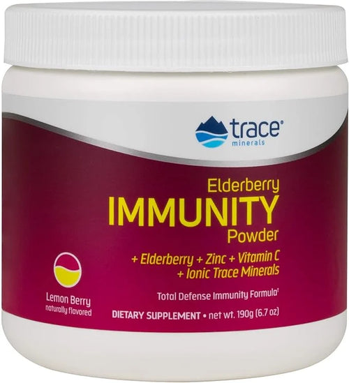 Trace Minerals | Elderberry Immunity Powder 6.7 oz