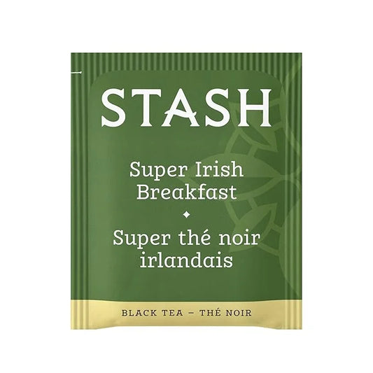 Stash Tea Super Irish Breakfast Black Tea - Caffeinated, Non-GMO Project Verified Premium Tea with No Artificial Ingredien...