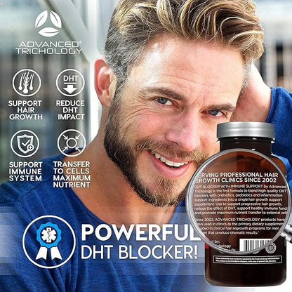 DHT Blocker - Hair Growth Supplement for Genetic Thinning for Men and Women | Approved* by American Hair Loss Association ...
