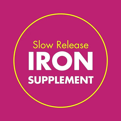 Slow Fe Iron Supplement Tablets for Iron Deficiency, 30 Count (Pack of 3) - Product Image